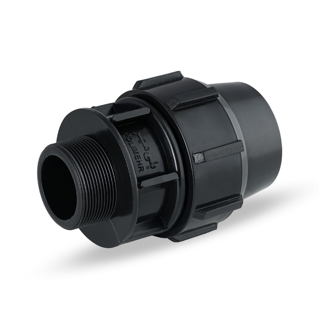 اتصال نر پیچی پلی اتیلن