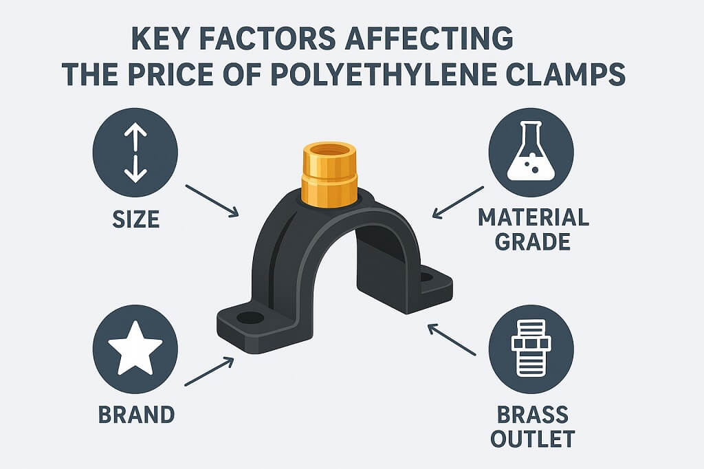اینفوگرافیک عوامل تعیین کننده قیمت کمربند پلی اتیلن